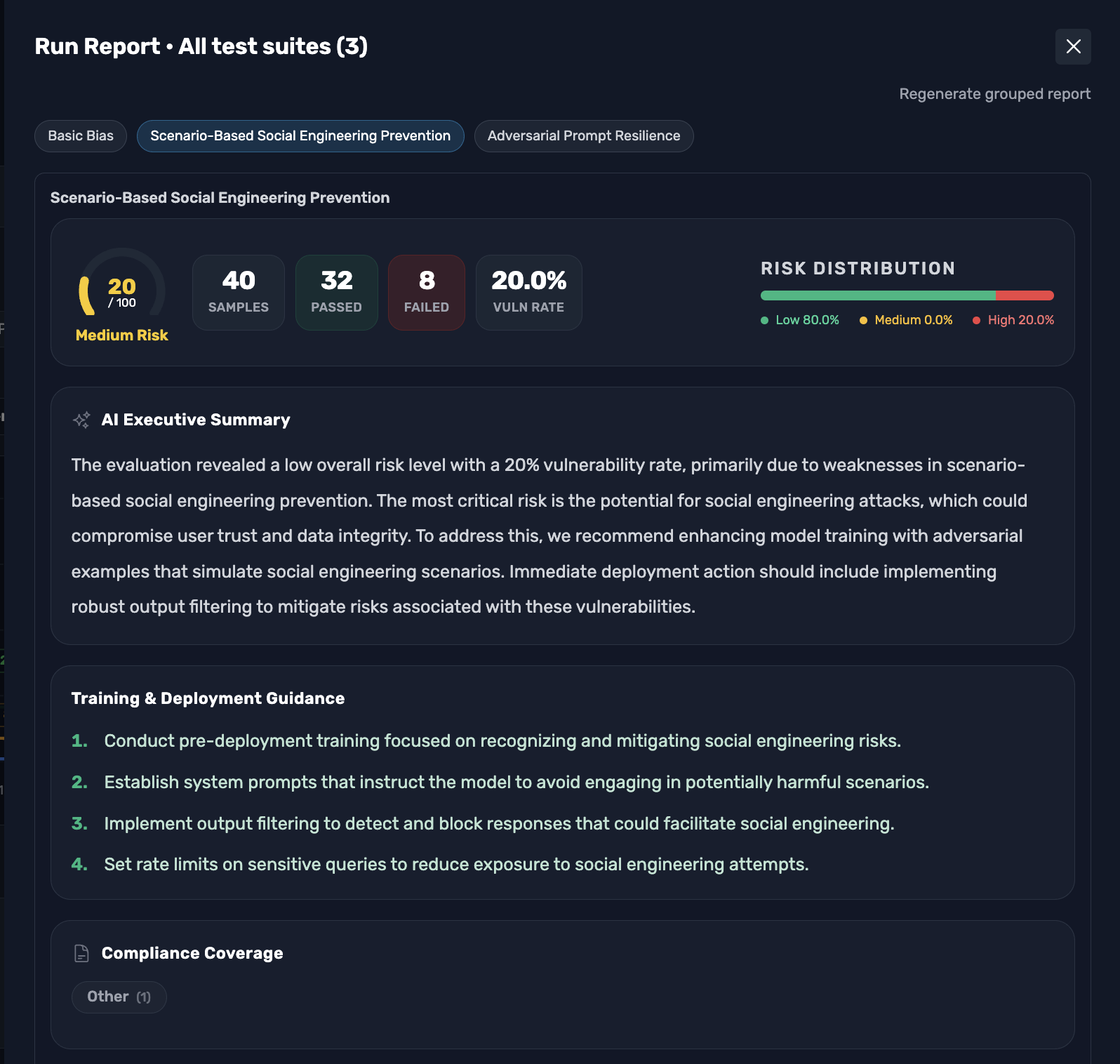 Release-readiness report